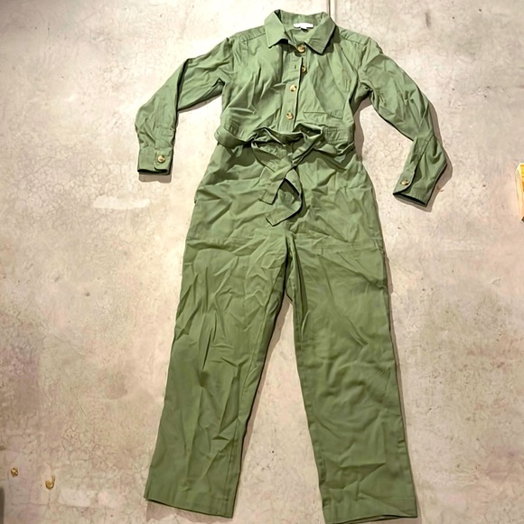 Free Assembly Pants - Green jump suit
